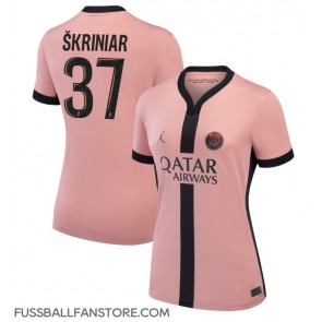 Paris Saint-Germain Milan Skriniar #37 Replik 3rd trikot Damen 2024-25 Kurzarm